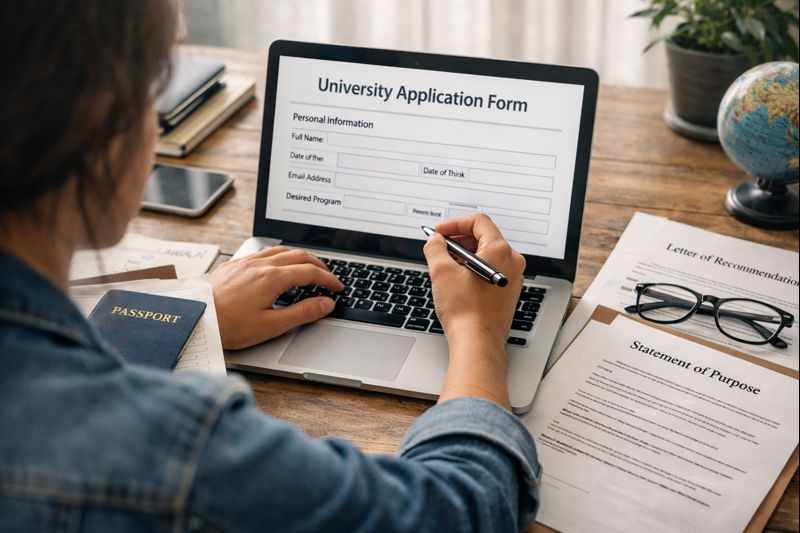Study abroad application process steps