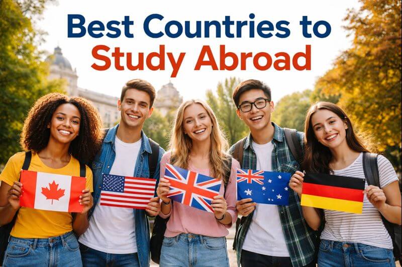 Best Countries to Study Abroad Best countries to study abroad for international students