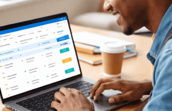 How to Book Cheap International Flights as a Student Student comparing international flight prices online for study abroad