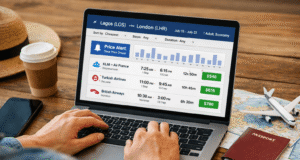 How to Find Cheap International Flights in 2026 – Complete Money-Saving Guide luxury hotel room with bed workspace and modern amenities