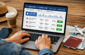 How to Find Cheap International Flights in 2026 – Complete Money-Saving Guide luxury hotel room with bed workspace and modern amenities