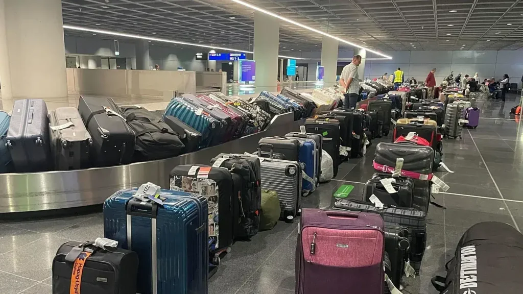  Lost luggage at airport baggage claim travel insurance 