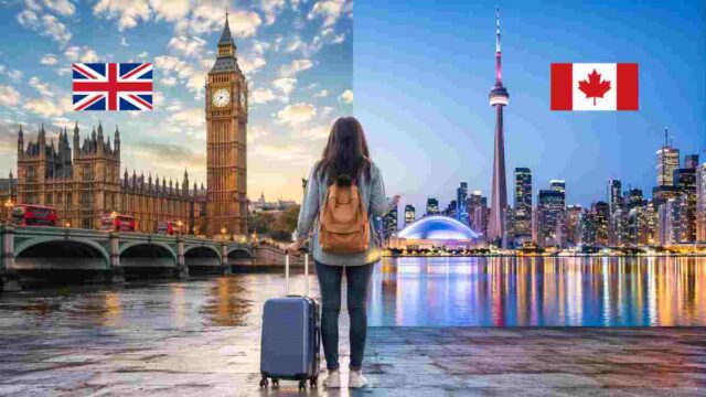 UK vs Canada for international students comparison”