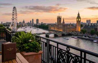 The Best Hotels in London for Every Traveler’s Budget (2026 Edition) Best hotels in London for tourists featuring views of the London Eye and Big Ben.