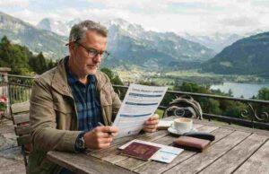 Travel Insurance for Pre-Existing Conditions: A Complete Guide (2026) traveler reviewing travel insurance documents for pre-existing medical conditions before a trip