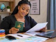 Legitimate Immigration Agencies for Nigerians (2026 Guide) Nigerian applicant reviewing visa documents before applying to relocate to Europe.