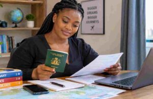 Legitimate Immigration Agencies for Nigerians (2026 Guide) Nigerian applicant reviewing visa documents before applying to relocate to Europe.